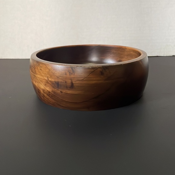 Wood Bowls Baribocraft Canada and Japan Nut Bowl Display Decorative Vintage - Picture 4 of 13